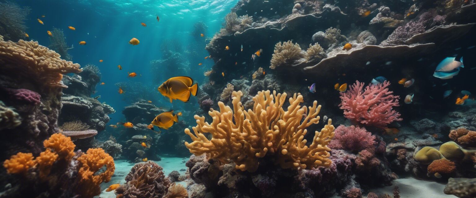 Underwater scene example